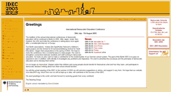 Desktop Screenshot of en.idec2005.org