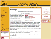 Tablet Screenshot of en.idec2005.org