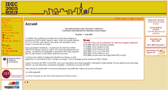 Desktop Screenshot of fr.idec2005.org